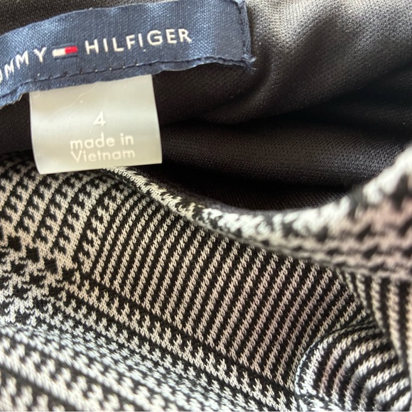 NWT Tommy Hilfiger Houndstooth Dress, Fit and Flare - Picture 8 of 12